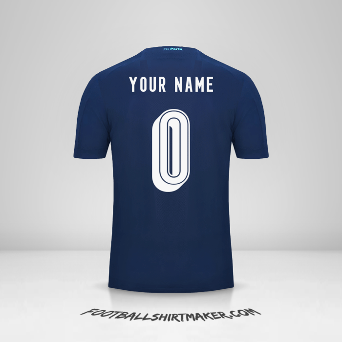 FC Porto 2019/20 UCL III shirt number 0 your name