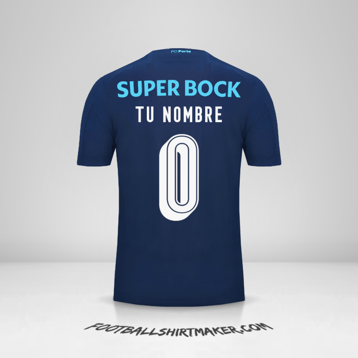 Camiseta FC Porto 2019/20 Cup III número 0 tu nombre