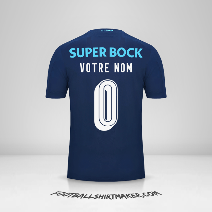 Maillot FC Porto 2019/20 Cup III -  votre nom - 0