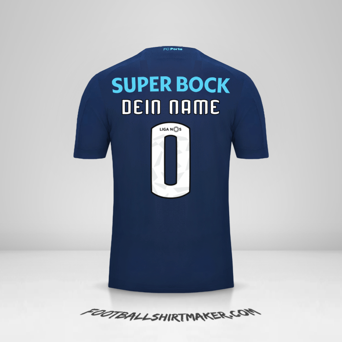 Trikot FC Porto 2019/20 III -  dein name - 0