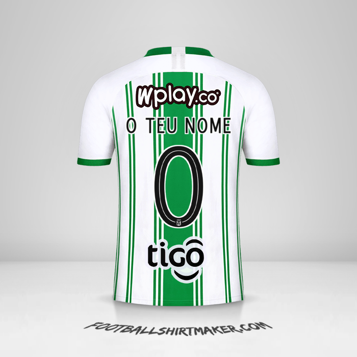 Camisola Atletico Nacional 2020 -  o teu nome - 0