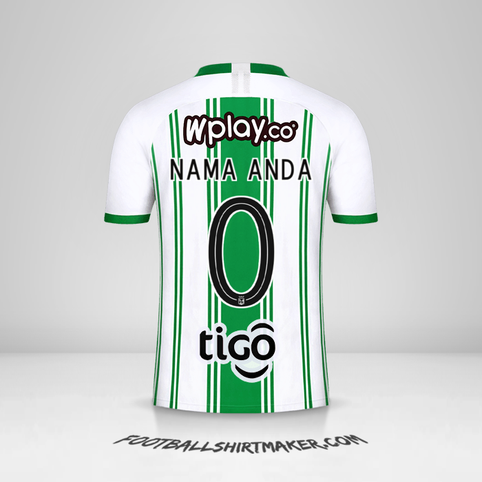 Jersey Atletico Nacional 2020 -  nama anda - 0