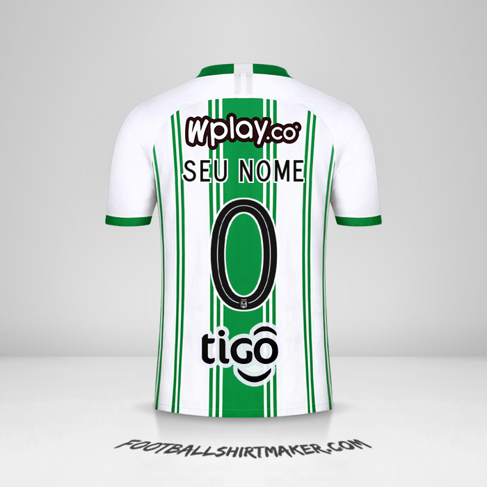 Camisa Atletico Nacional 2020 -  seu nome - 0