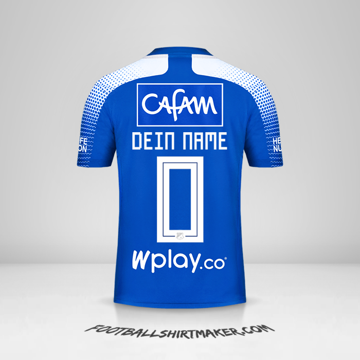 Trikot Millonarios FC 2020 -  dein name - 0