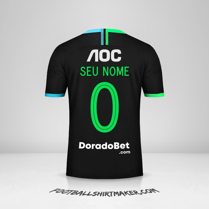 Camisa Club Alianza Lima 2020 II -  seu nome - 0