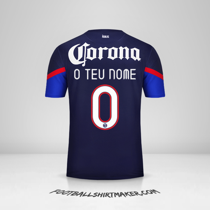 Camisola Club America 2012/13 II -  o teu nome - 0