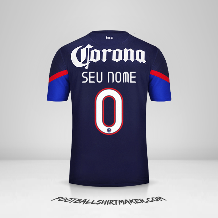 Camisa Club America 2012/13 II -  seu nome - 0