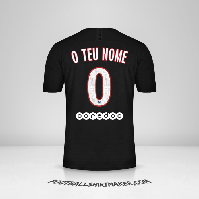 Camisola Paris Saint Germain 2019/20 IV -  o teu nome - 0