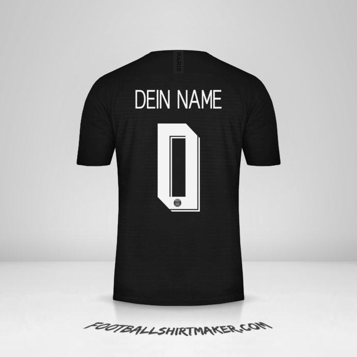 Trikot Paris Saint Germain 2019/20 Cup IV -  dein name - 0