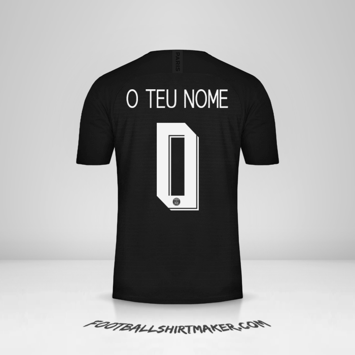 Camisola Paris Saint Germain 2019/20 Cup IV -  o teu nome - 0