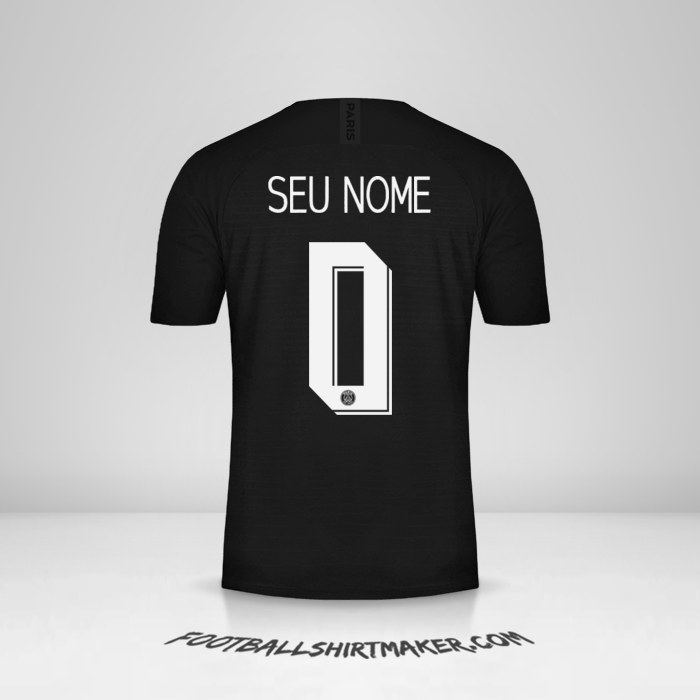 Camisa Paris Saint Germain 2019/20 Cup IV -  seu nome - 0