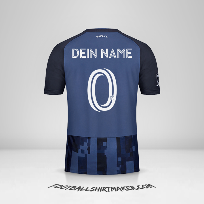 Trikot LA Galaxy 2020 II -  dein name - 0