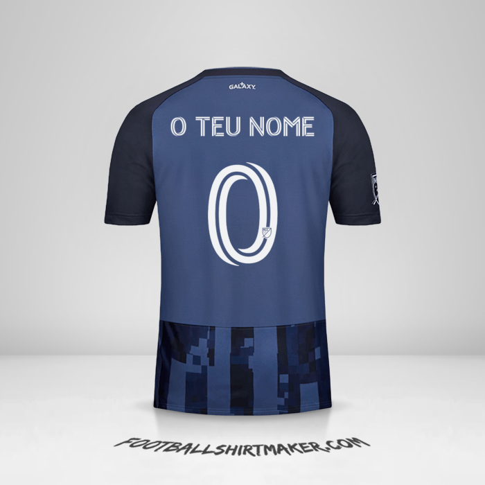 Camisola LA Galaxy 2020 II -  o teu nome - 0