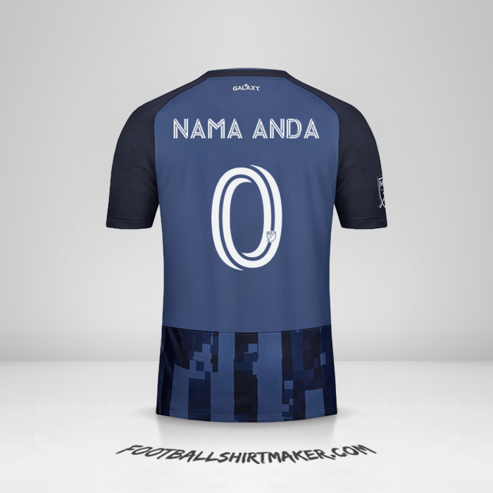 Jersey LA Galaxy 2020 II -  nama anda - 0