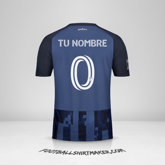 Camiseta LA Galaxy 2020 II -  tu nombre - 0