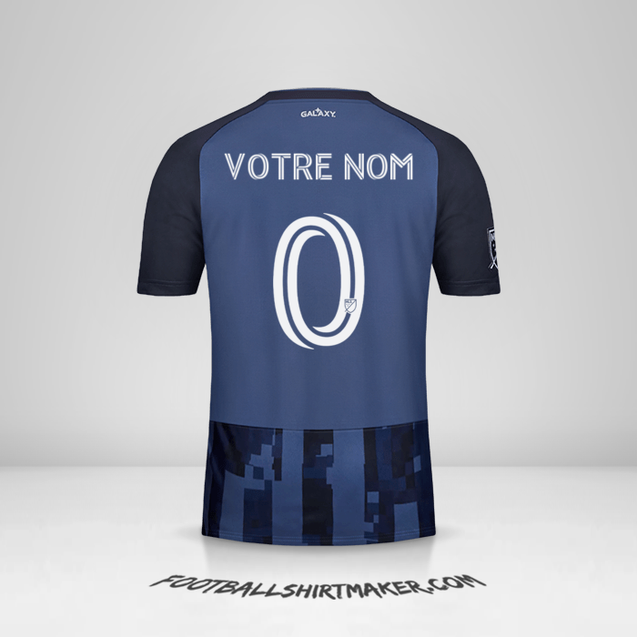 Maillot LA Galaxy 2020 II -  votre nom - 0