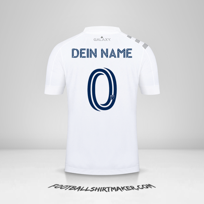 Trikot LA Galaxy 2020/2021 -  dein name - 0