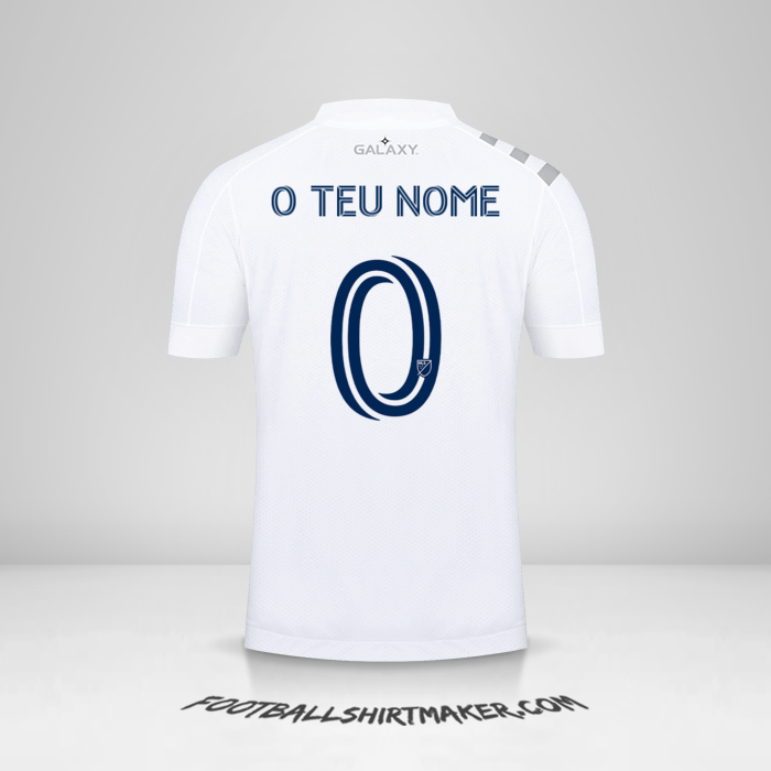 Camisola LA Galaxy 2020/2021 -  o teu nome - 0