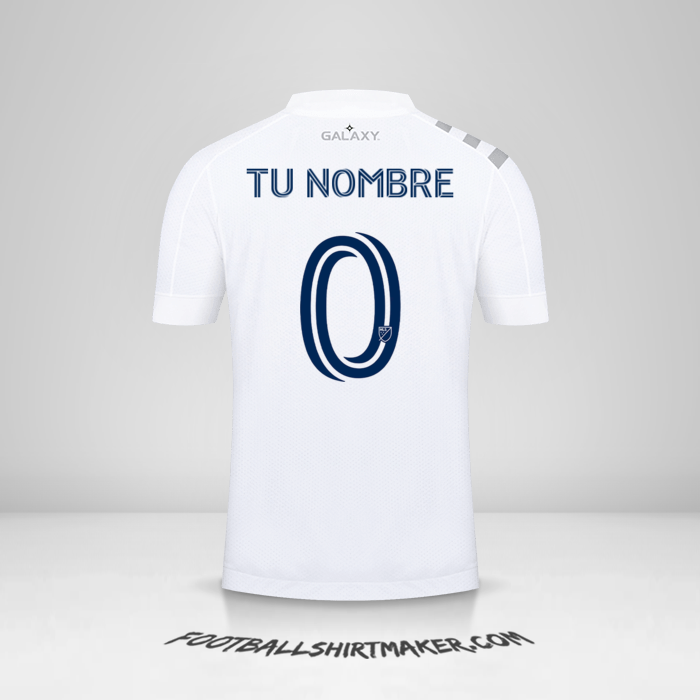 Camiseta LA Galaxy 2020/2021 -  tu nombre - 0