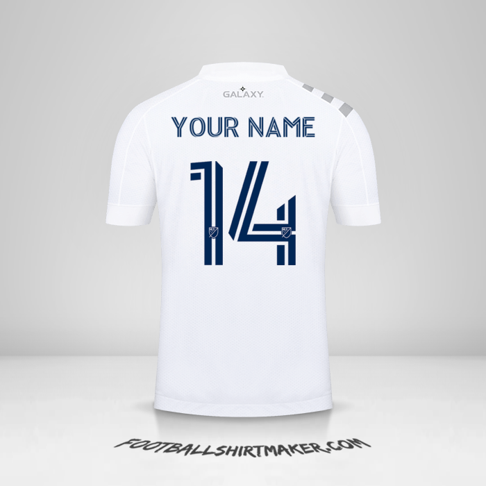 LA Galaxy 2020/2021 jersey number 14 your name