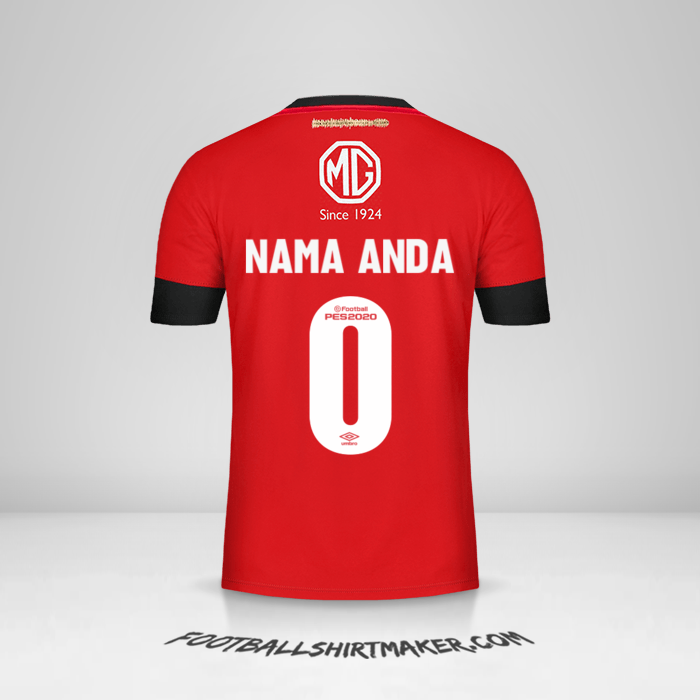 Jersey Colo Colo 2019/20 III -  nama anda - 0