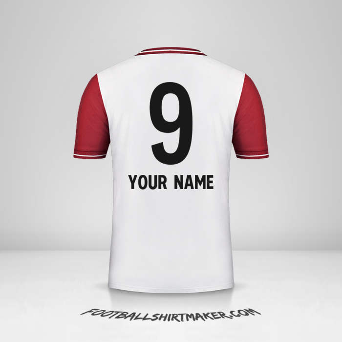 FC Bayern Munchen 120 Years jersey number 9 your name