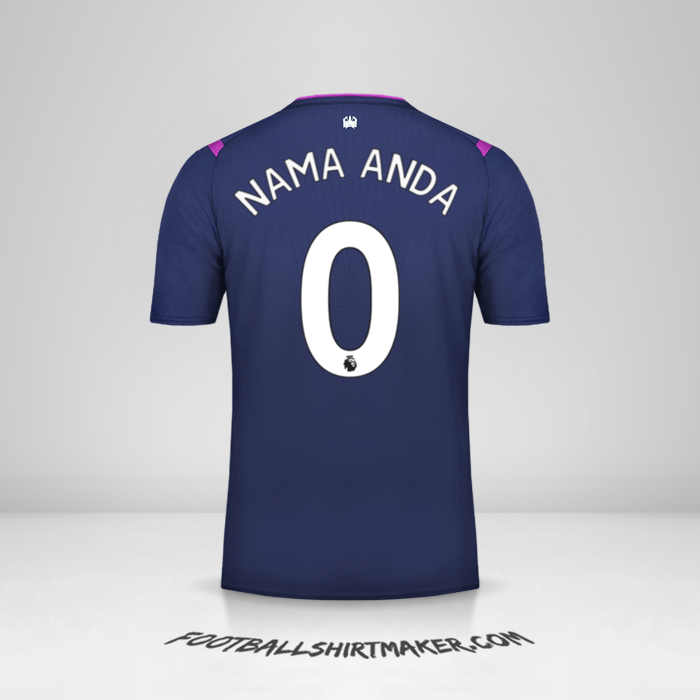 Jersey West Ham United FC 2019/20 III -  nama anda - 0