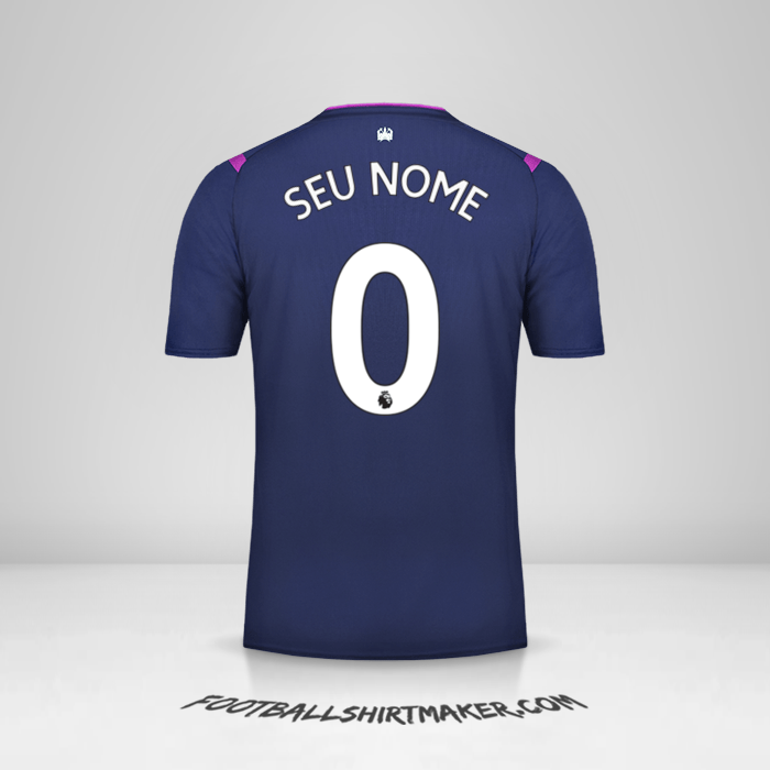 Camisa West Ham United FC 2019/20 III -  seu nome - 0