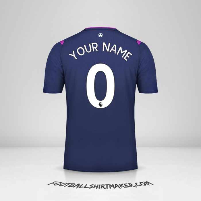 Jersey West Ham United FC 2019/20 III -  your name - 0