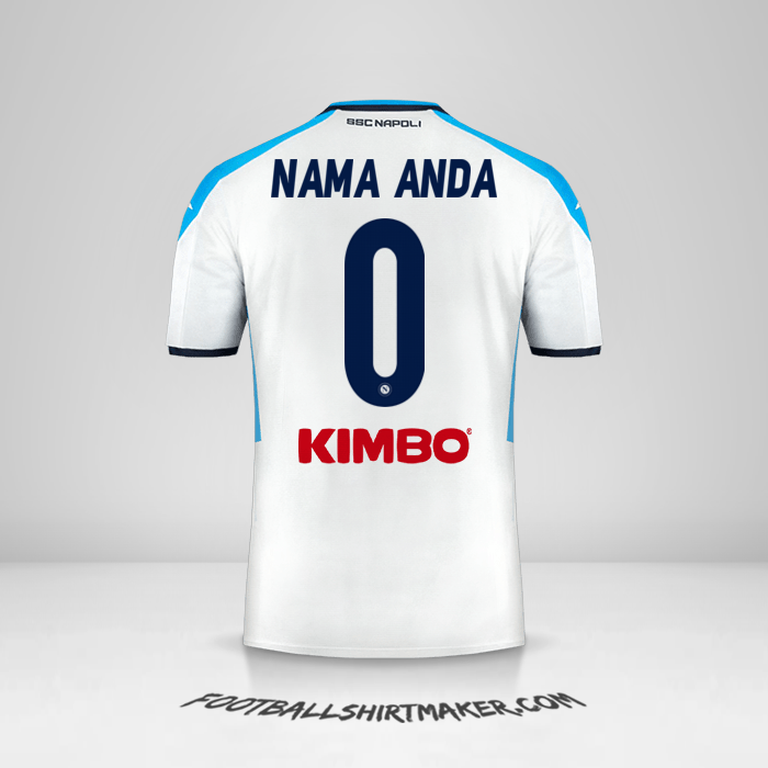 Jersey SSC Napoli 2019/20 III -  nama anda - 0