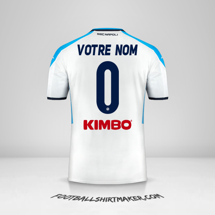 Maillot SSC Napoli 2019/20 III -  votre nom - 0