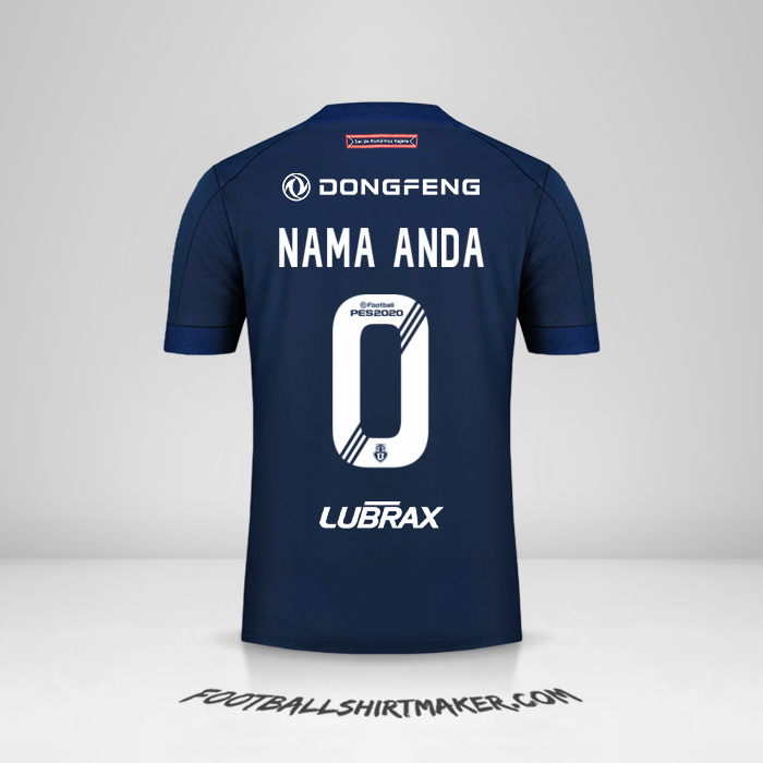 Jersey Universidad de Chile 2020 -  nama anda - 0