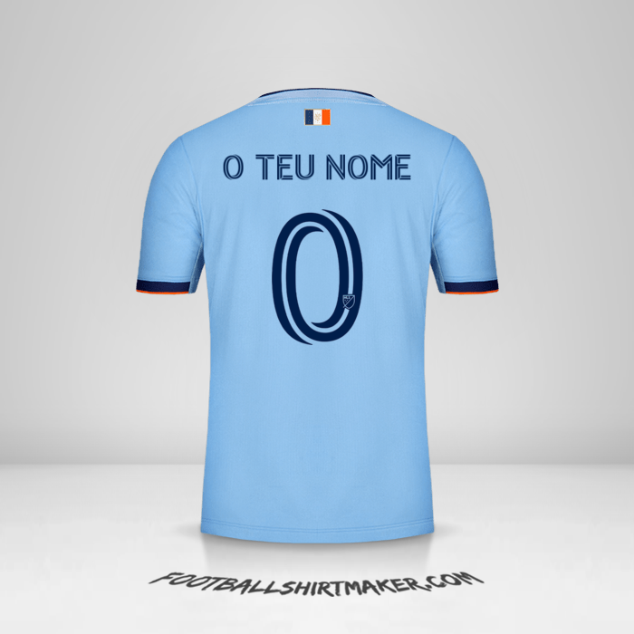 Camisola New York City FC 2020 -  o teu nome - 0