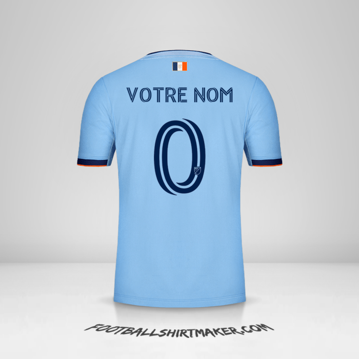 Maillot New York City FC 2020 -  votre nom - 0