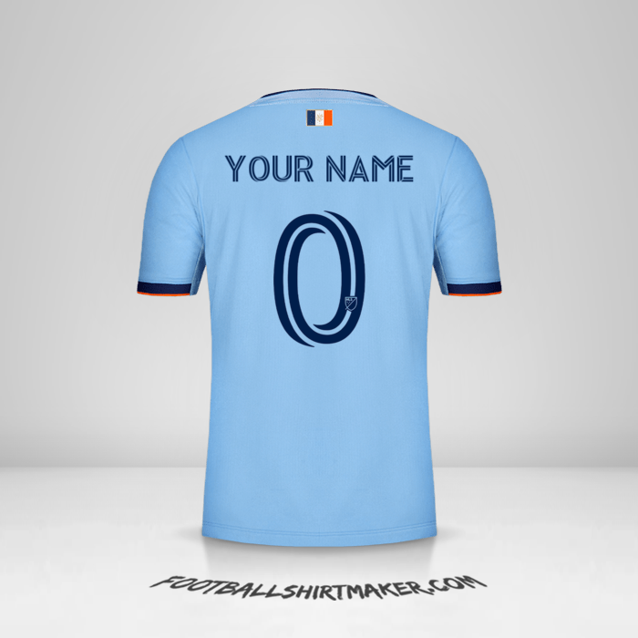 Jersey New York City FC 2020 -  your name - 0