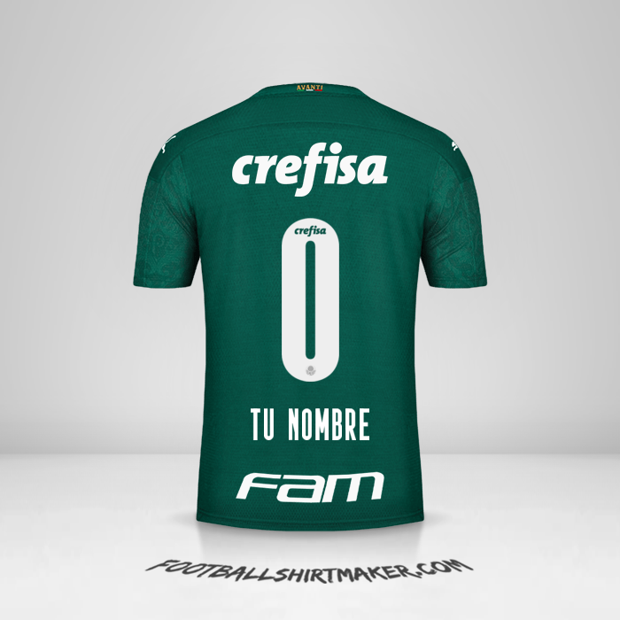 Jersey Palmeiras 2020 -  tu nombre - 0