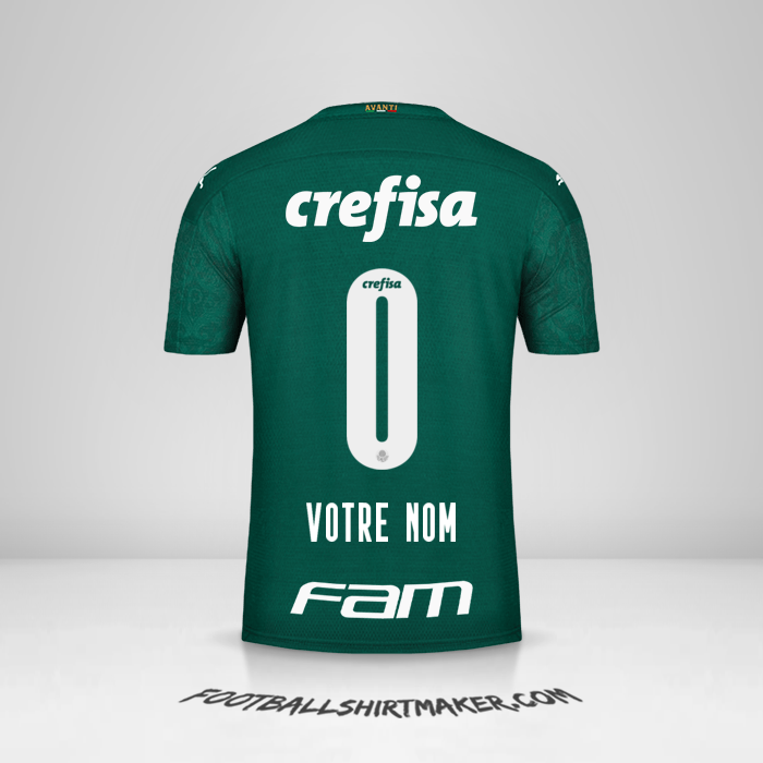 Maillot Palmeiras 2020 -  votre nom - 0