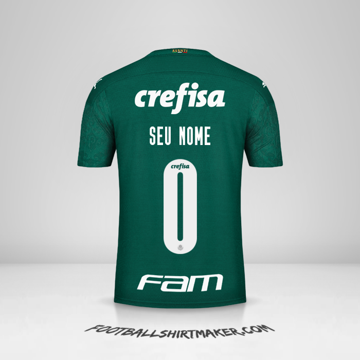 Camisa Palmeiras Libertadores 2020 -  seu nome - 0