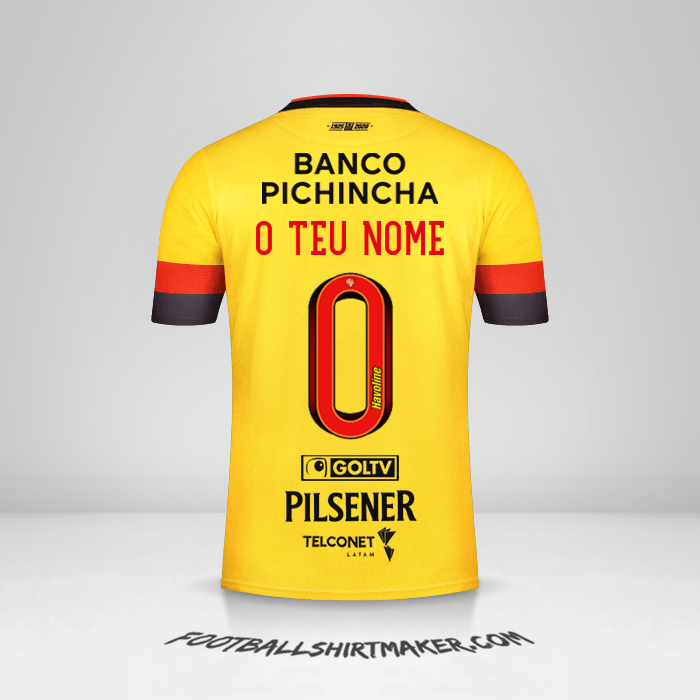 Camisola Barcelona SC 2020 -  o teu nome - 0