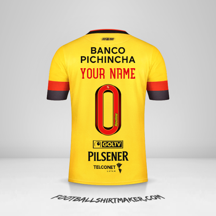 Jersey Barcelona SC 2020 -  your name - 0