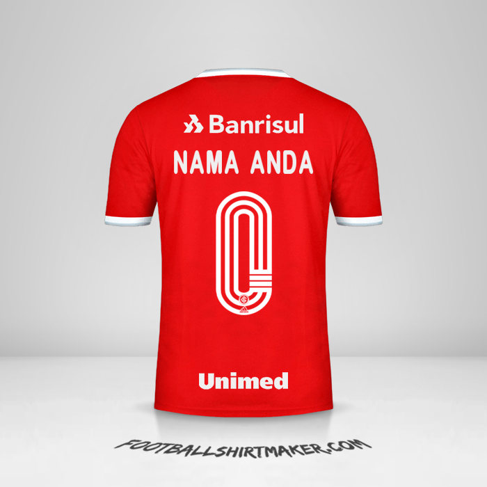 Jersey Internacional 2020 -  nama anda - 0