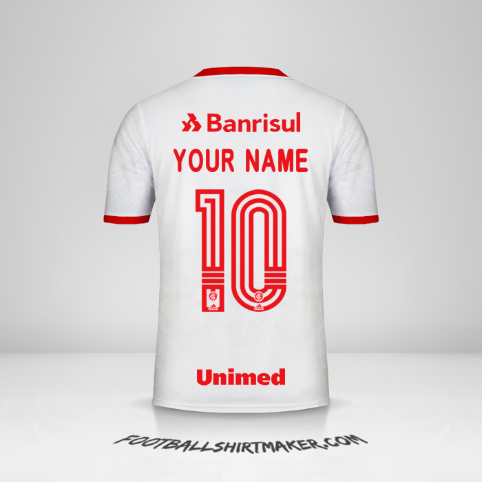 Internacional 2020 II jersey number 10 your name