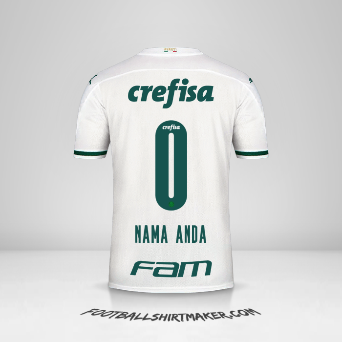 Jersey Palmeiras 2020 II -  nama anda - 0