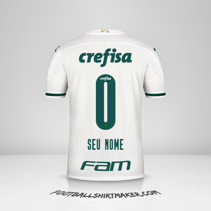 Camisa Palmeiras 2020 II -  seu nome - 0