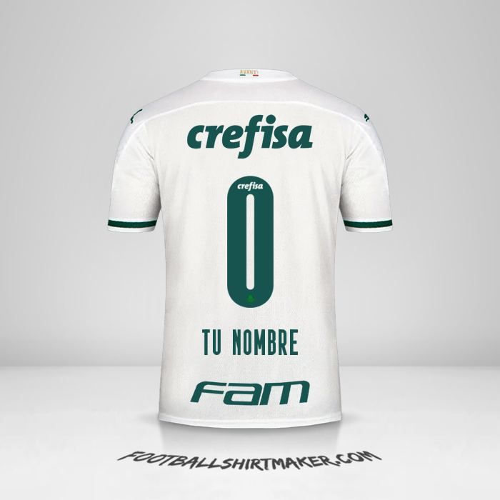 Camiseta Palmeiras 2020 II -  tu nombre - 0