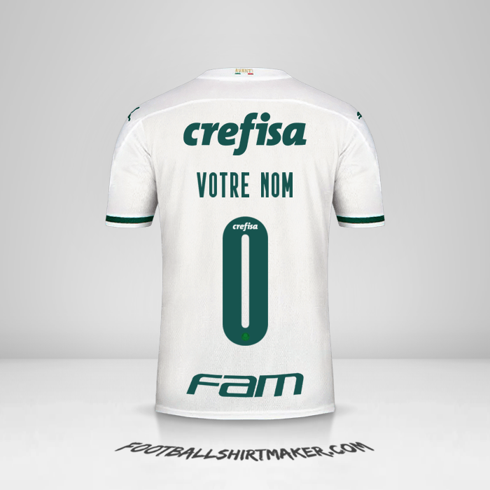 Maillot Palmeiras Libertadores 2020 II -  votre nom - 0