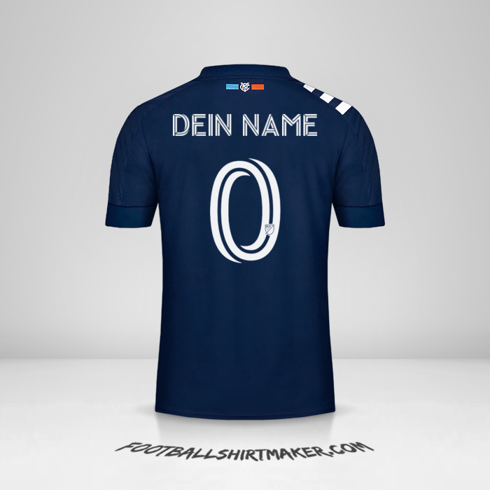 Trikot New York City FC 2020 II -  dein name - 0