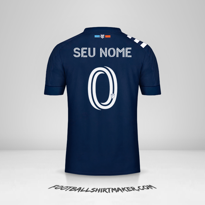 Camisa New York City FC 2020 II -  seu nome - 0