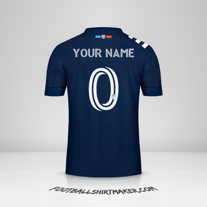 Jersey New York City FC 2020 II -  your name - 0