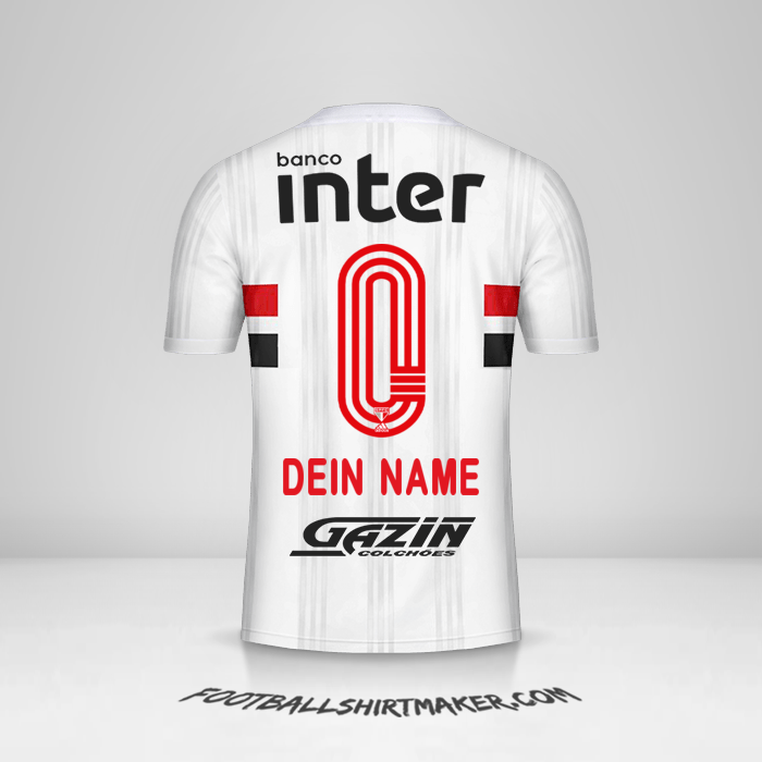 Trikot Sao Paulo FC 2020/21 -  dein name - 0